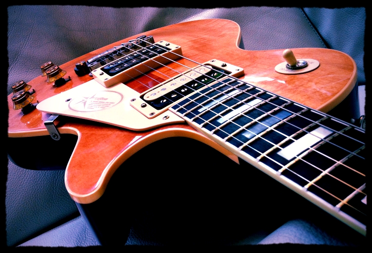 Marc Bolan Les Paul VOS body beauty closeup arty