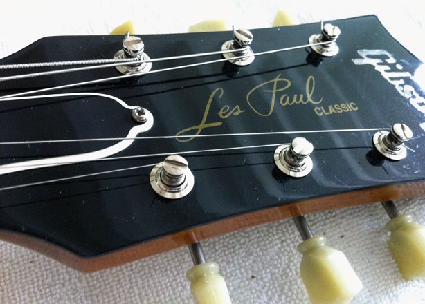 Gotoh Magnum Lock Kulson-type tuners for Les Paul