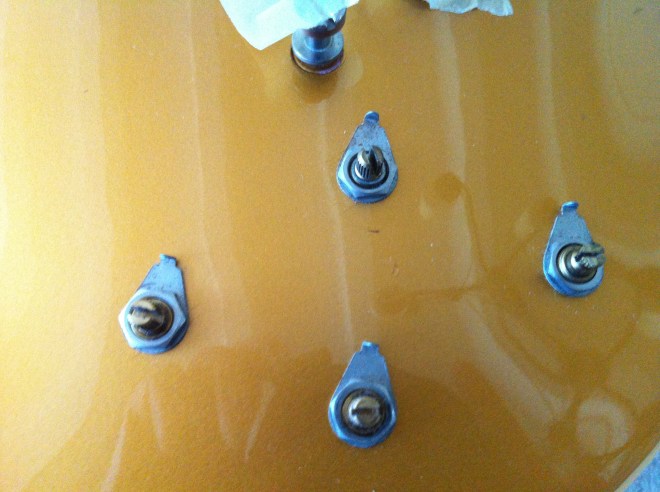 Gibson Les Paul Cassic knob pointer alignment