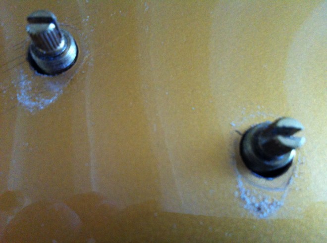 Gibson Les Paul Classic - removing existing pots