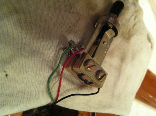 Gibson Les Paul Classic toggle switch wiring