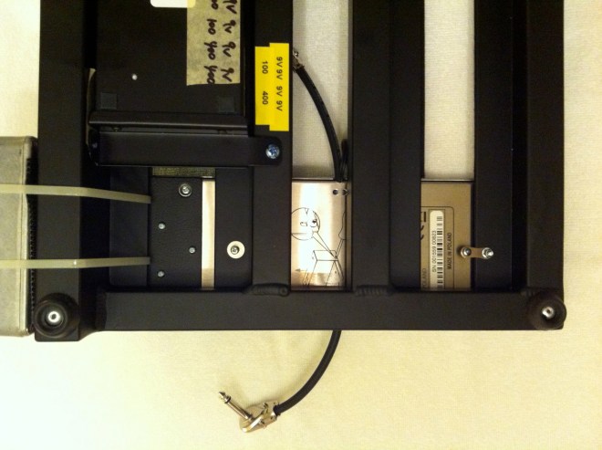 G-Lab True Bypass Wah pad - Pedaltrain mounting